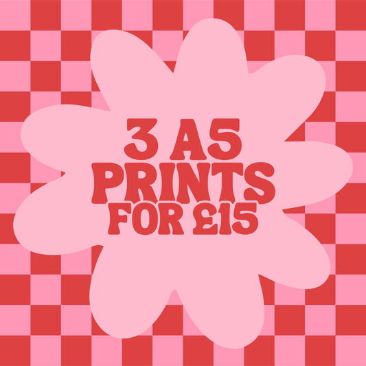 3 A5 Prints Bundle