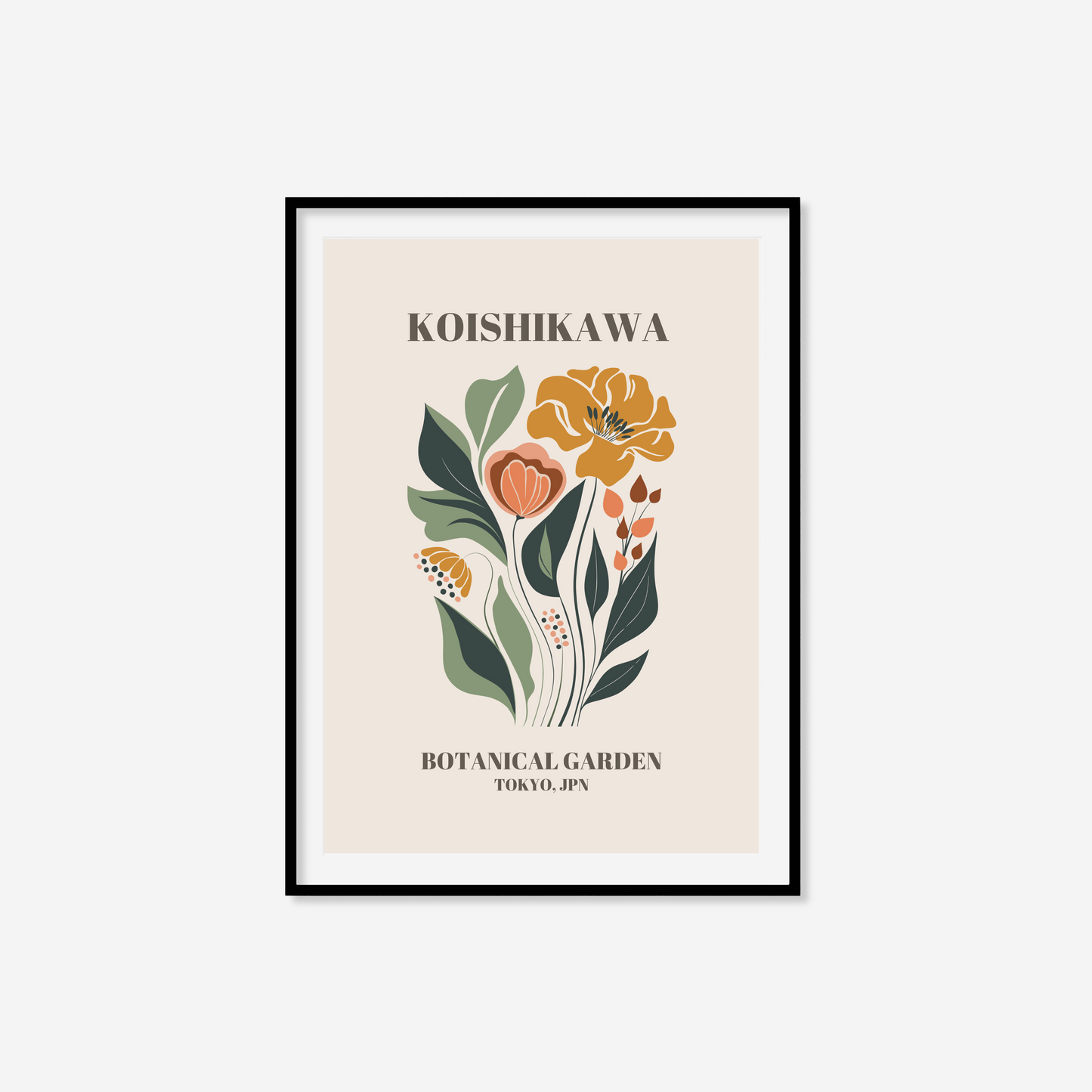 Koishikawa Botanical Garden Print