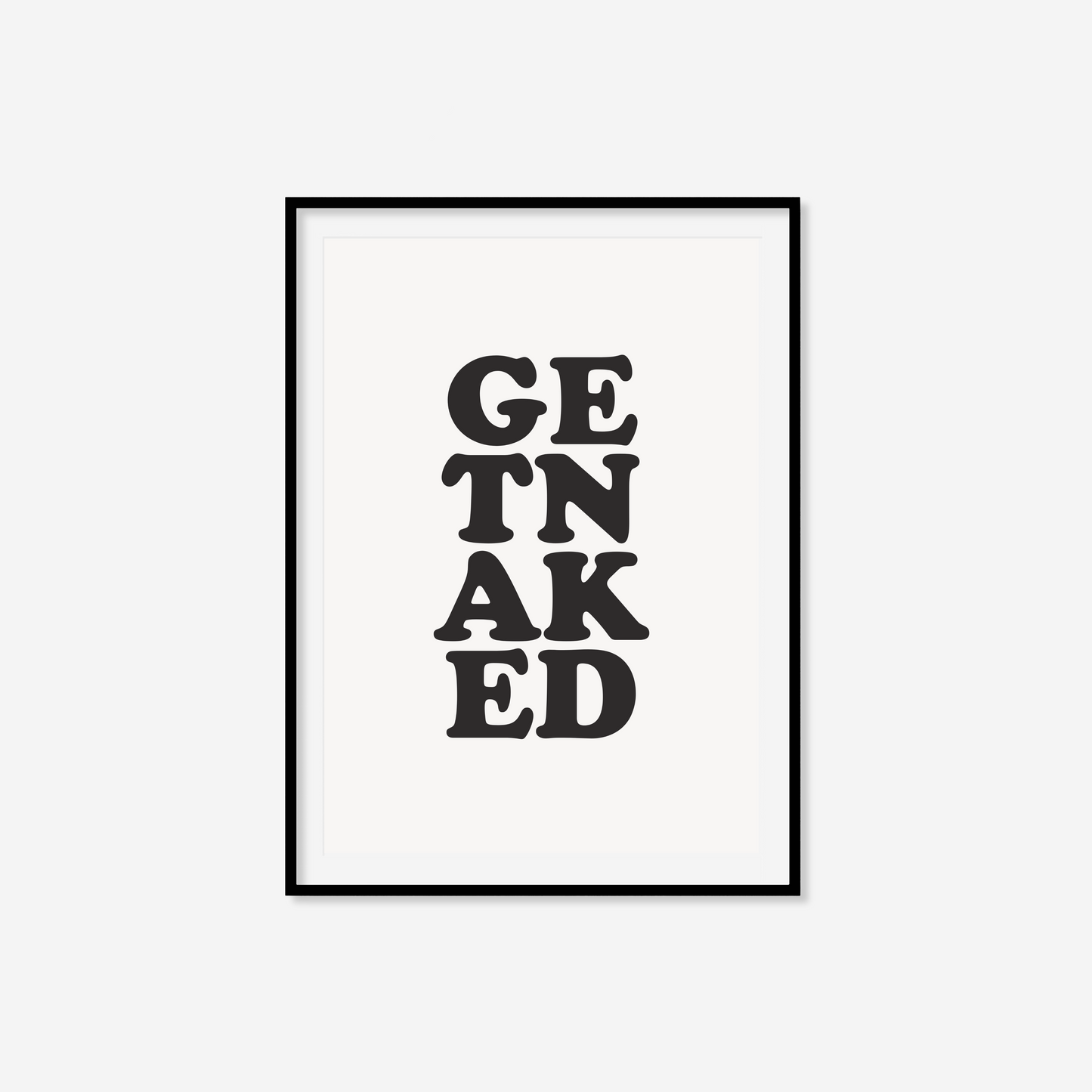 Get Naked Print