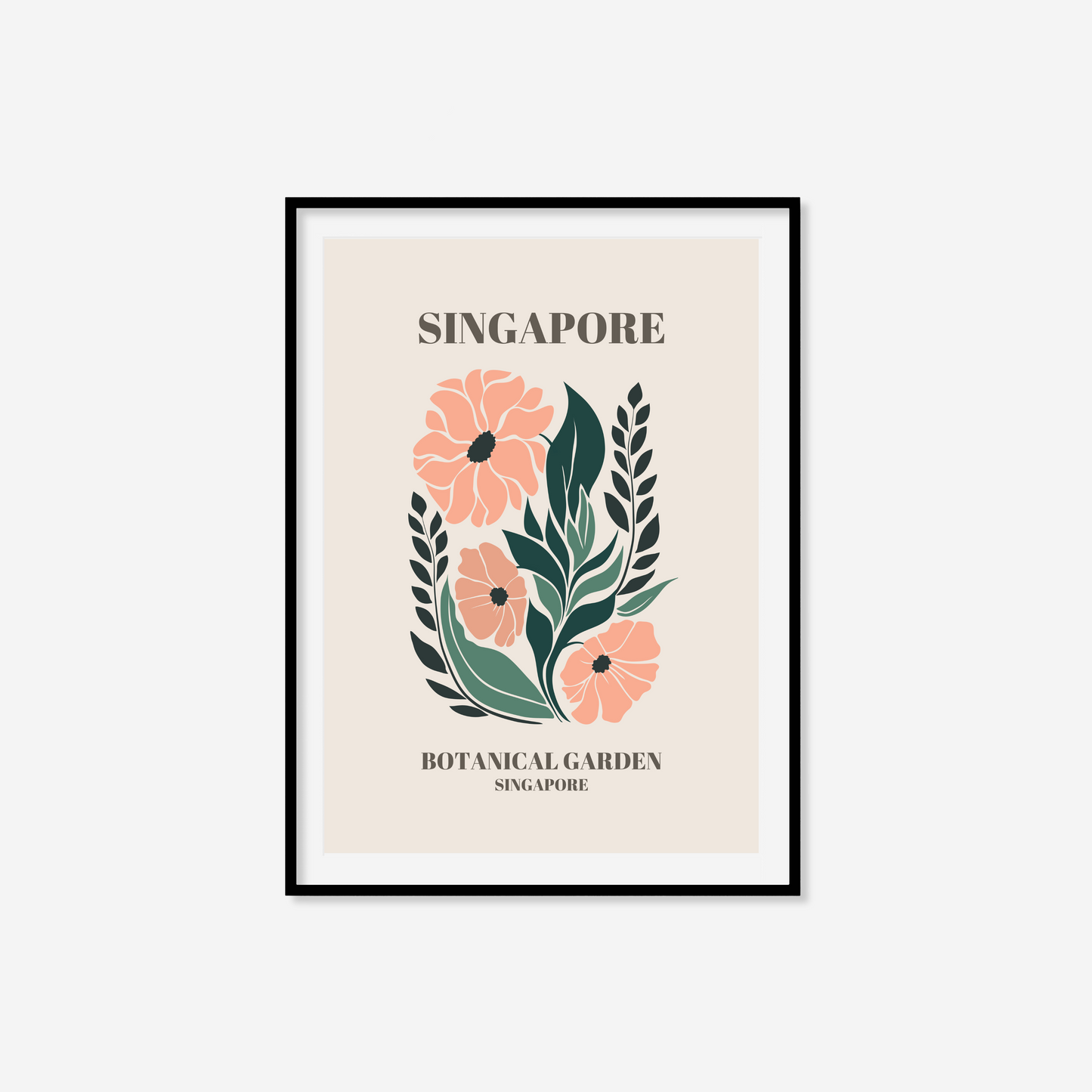 Singapore Botanical Garden Print