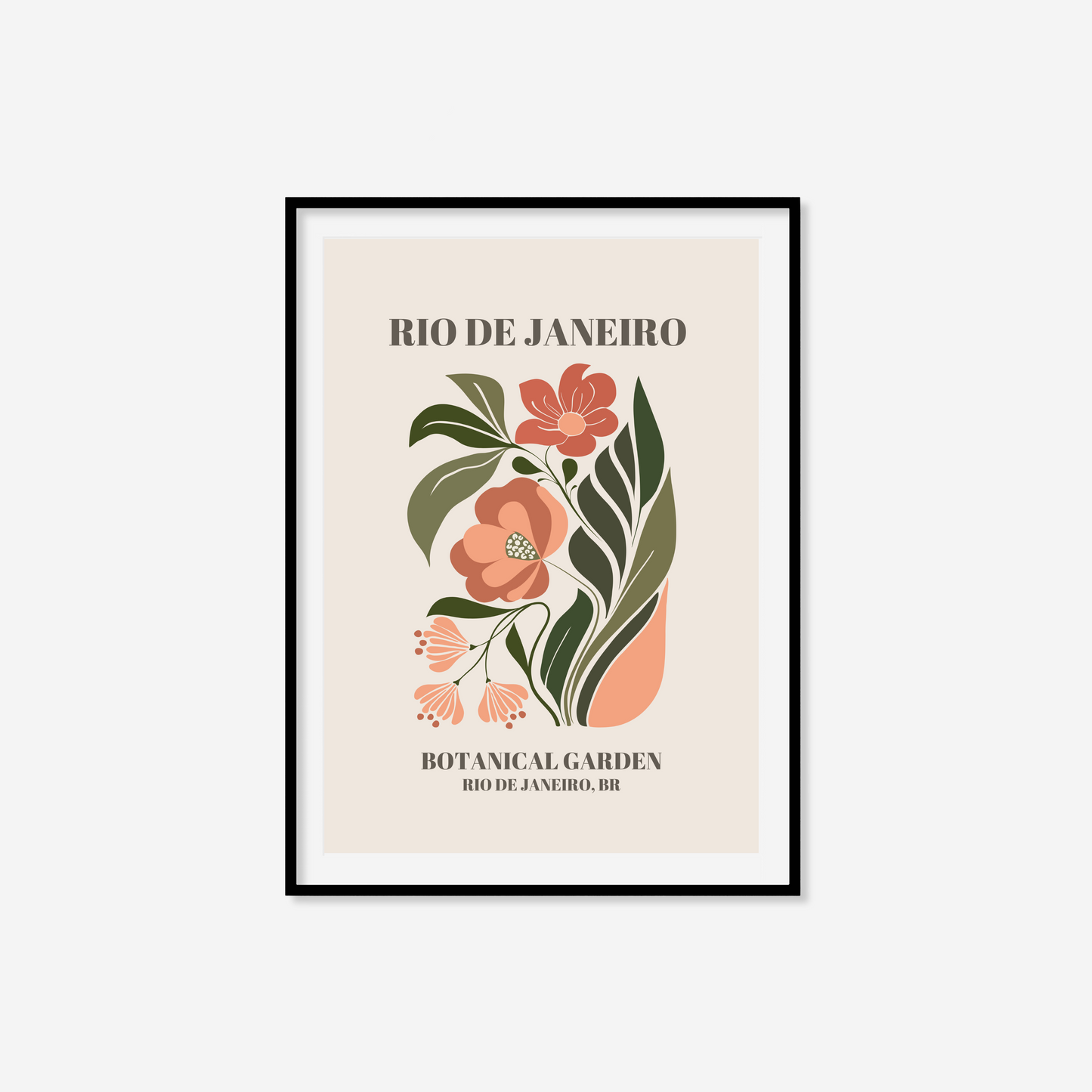 Rio de Janeiro Botanical Garden Print