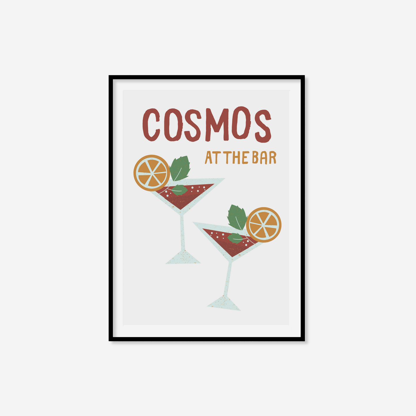 Cosmos At The Bar Print