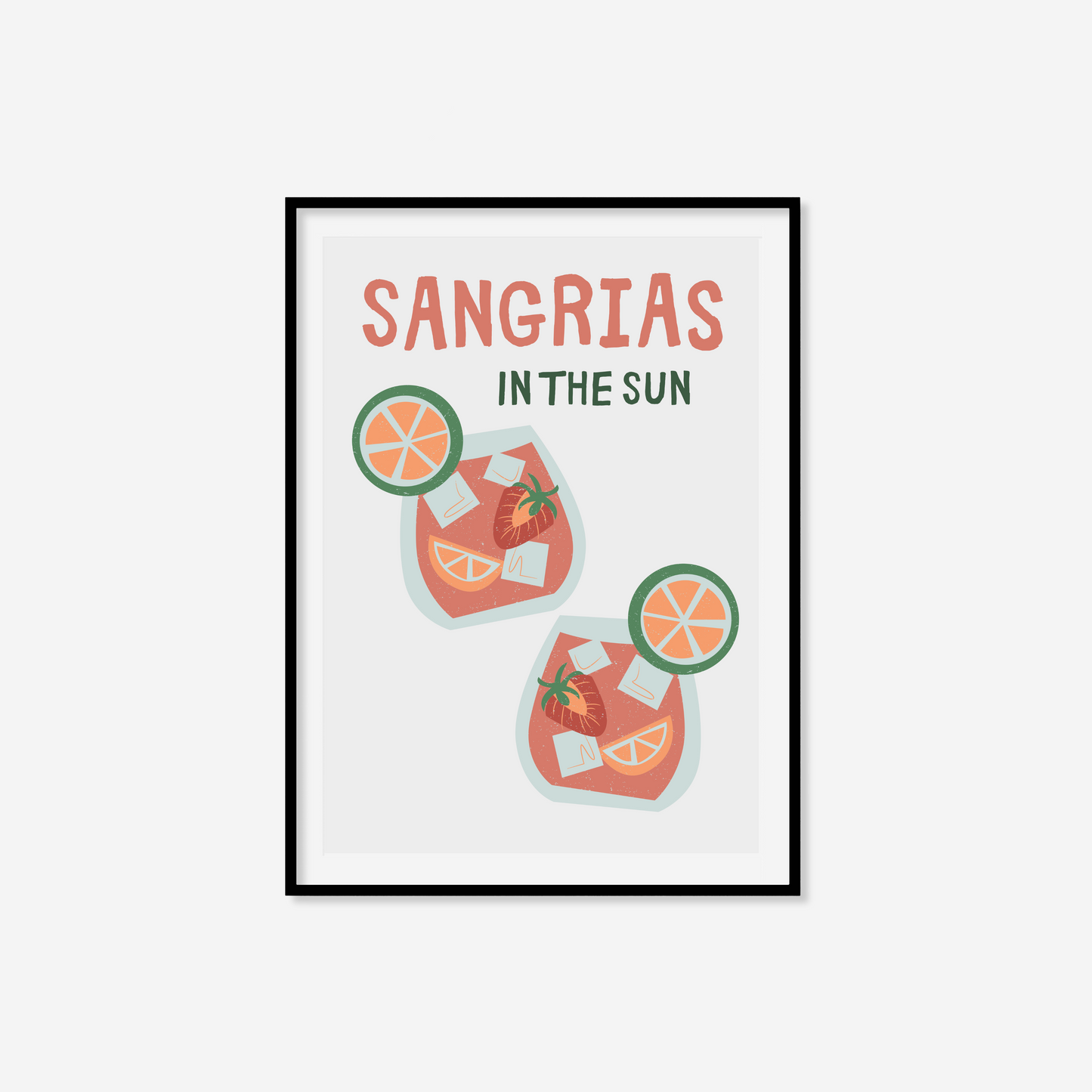 Sangrias In The Sun Print