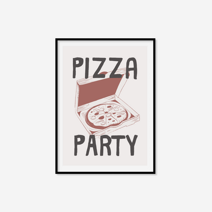 Pizza Party Print