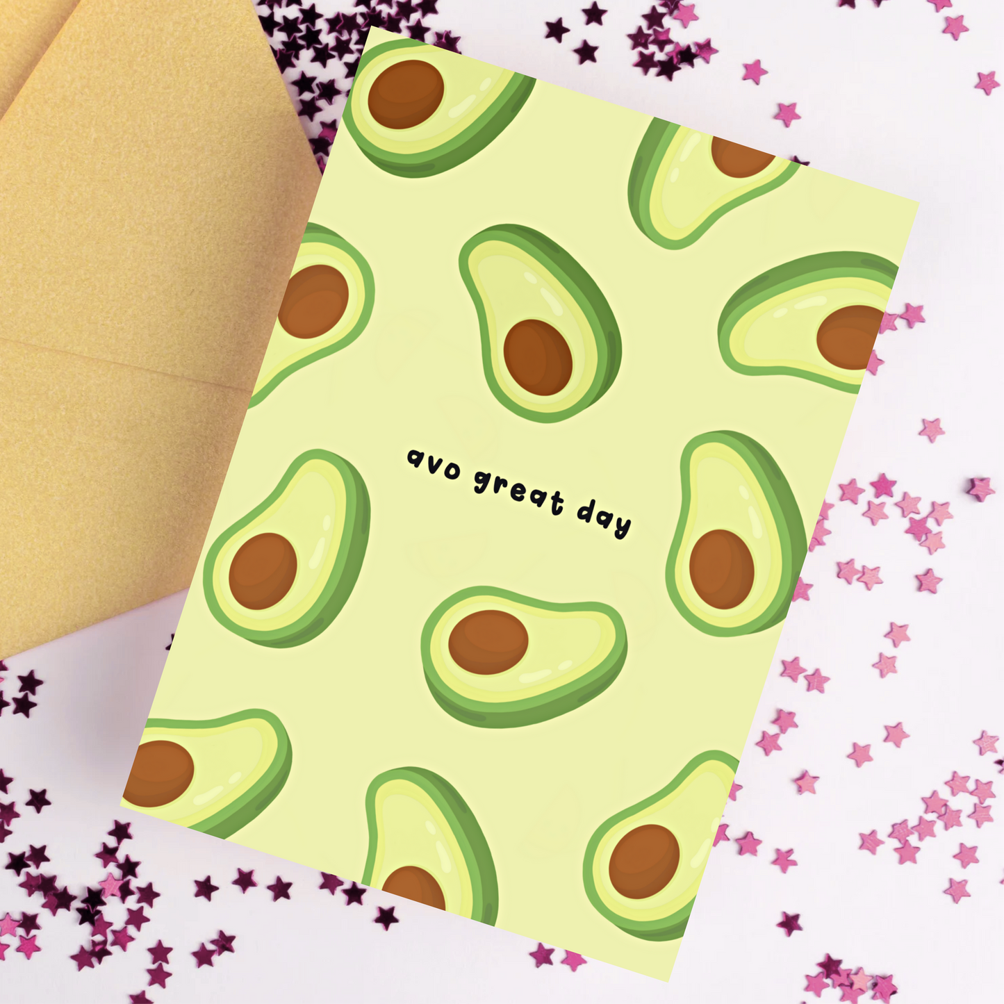 Avo Great Day Card