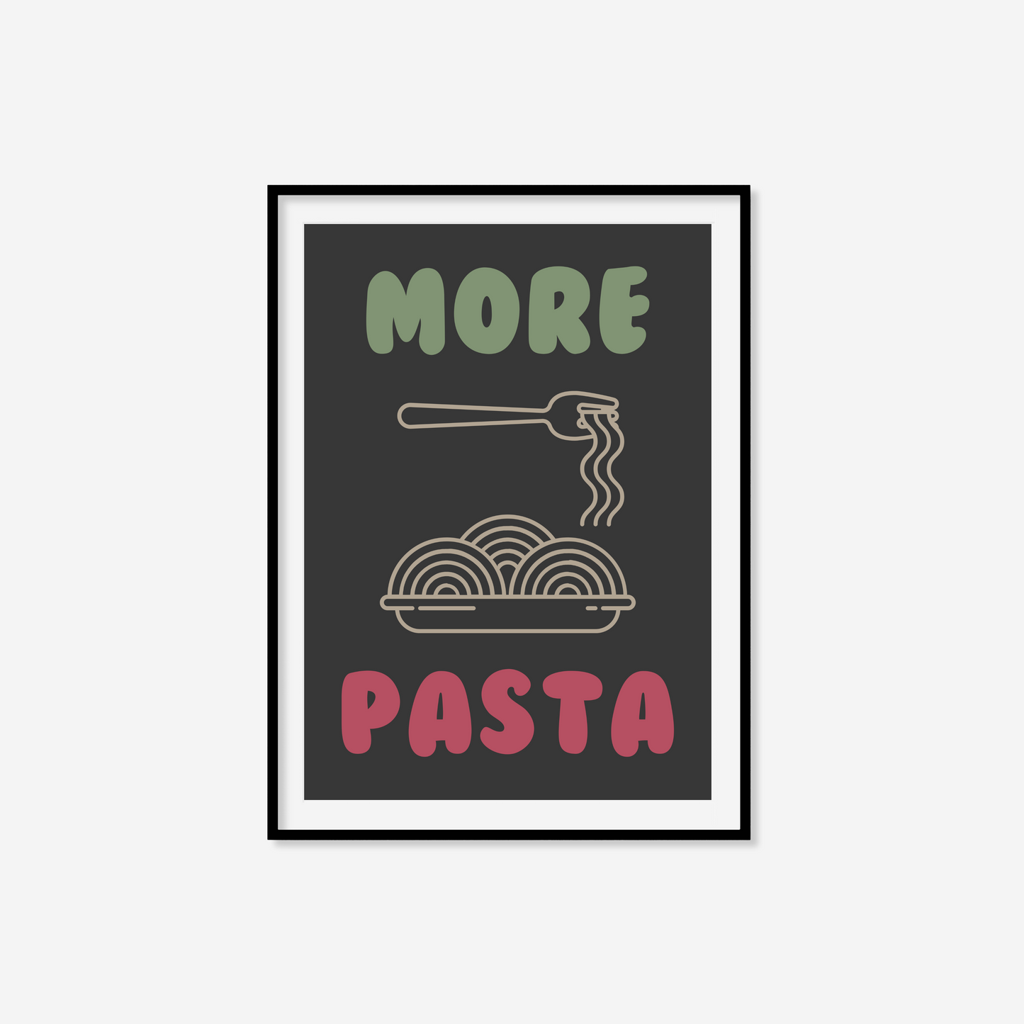 More Pasta Print