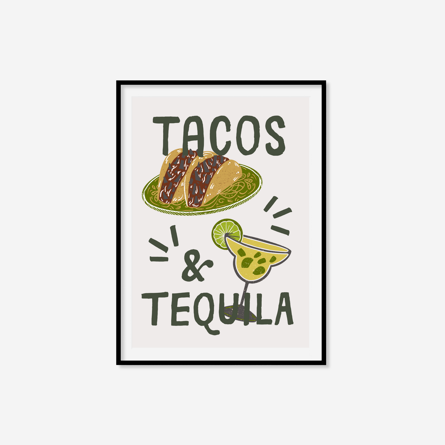 Tacos & Tequila Print