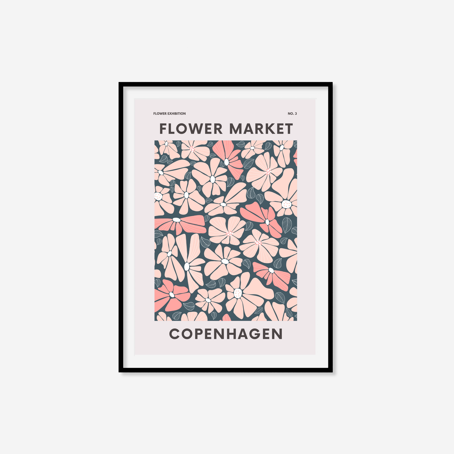 Copenhagen Flower Market Print