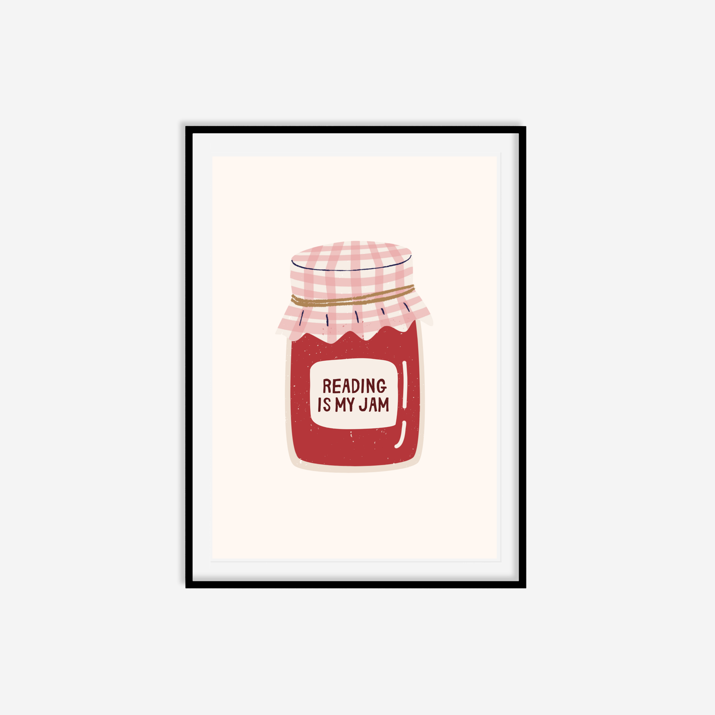Reading Is My Jam Print