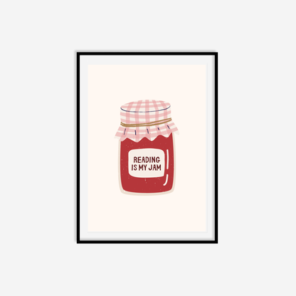 Reading Is My Jam Print