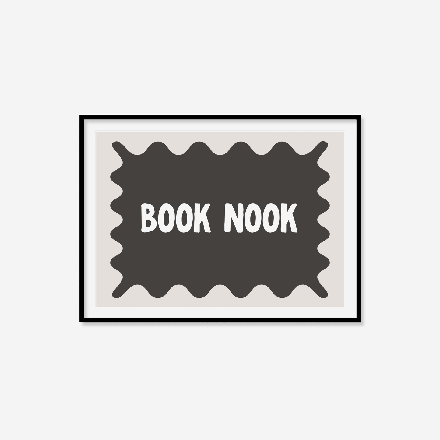 Book Nook Print