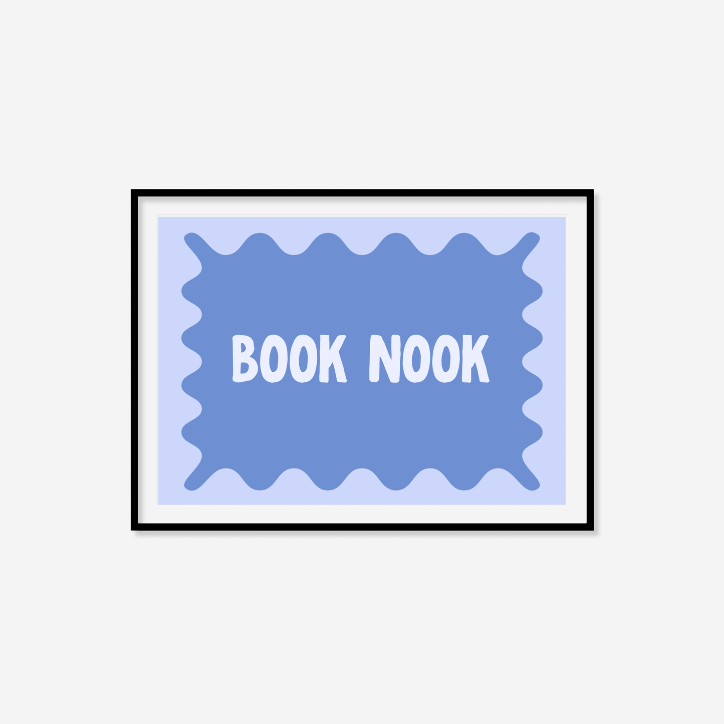 Book Nook Print