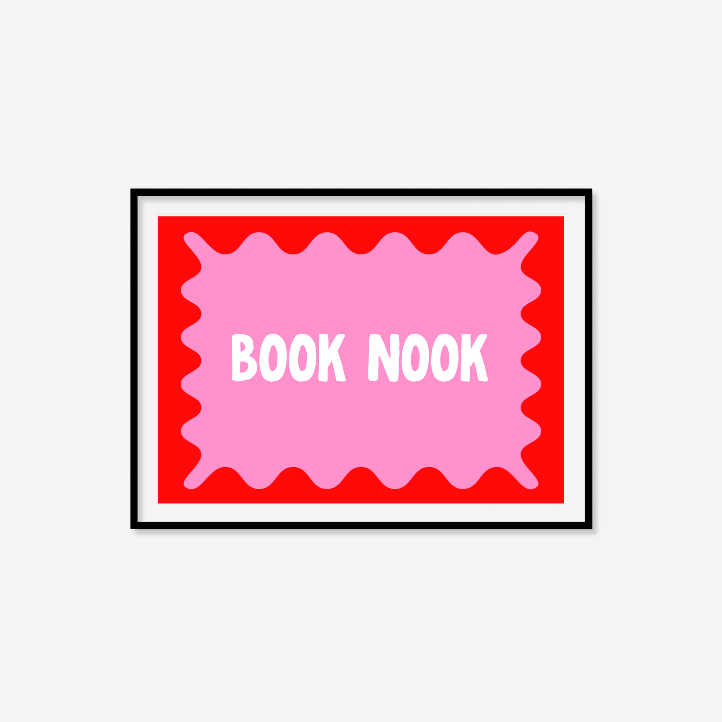 Book Nook Print