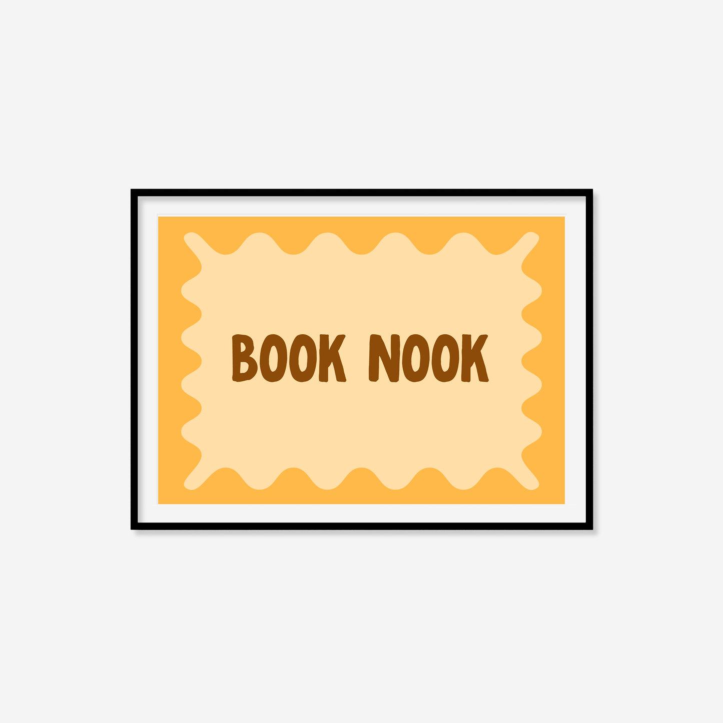 Book Nook Print