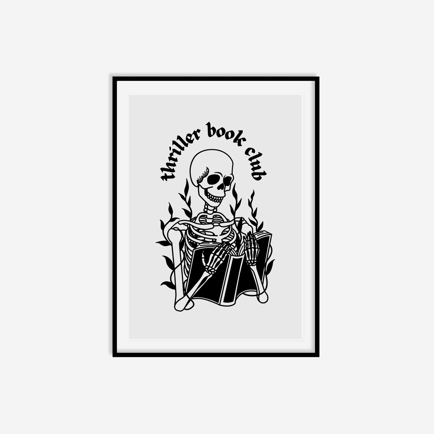 Thriller Book Club Print