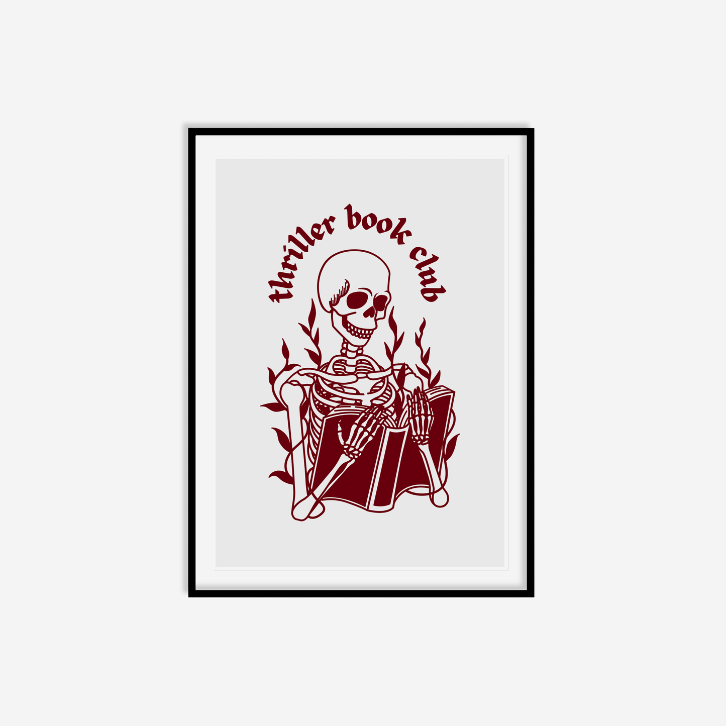 Thriller Book Club Print