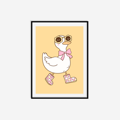 Groovy Goose Print