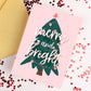 Merry And Bright Christmas Card