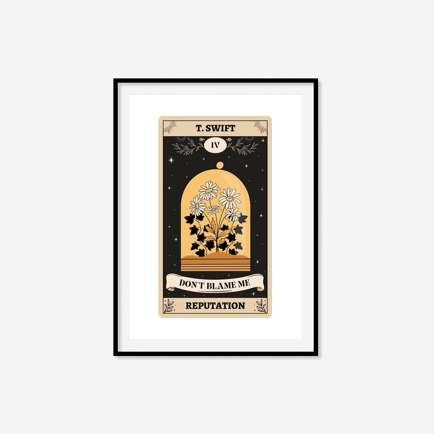 Don't Blame Me Tarot Card Print