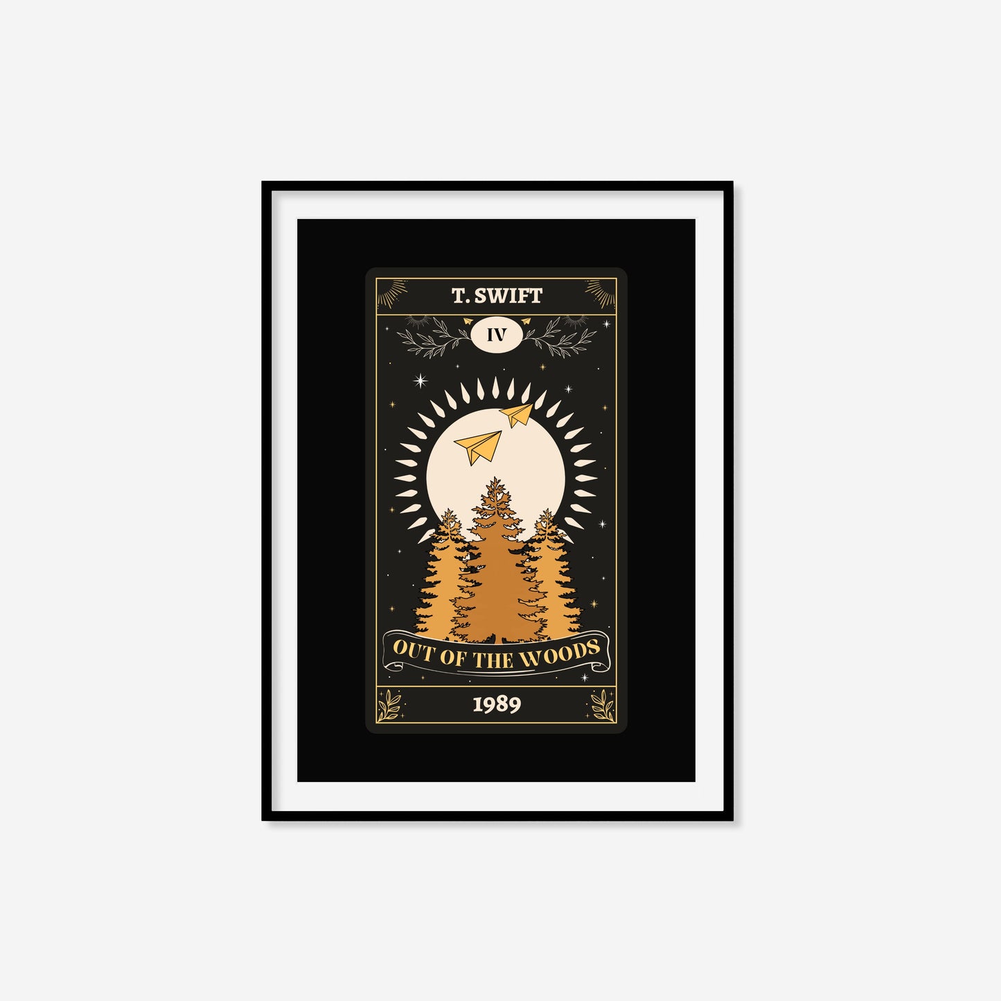 Out Of The Woods Tarot Card Print