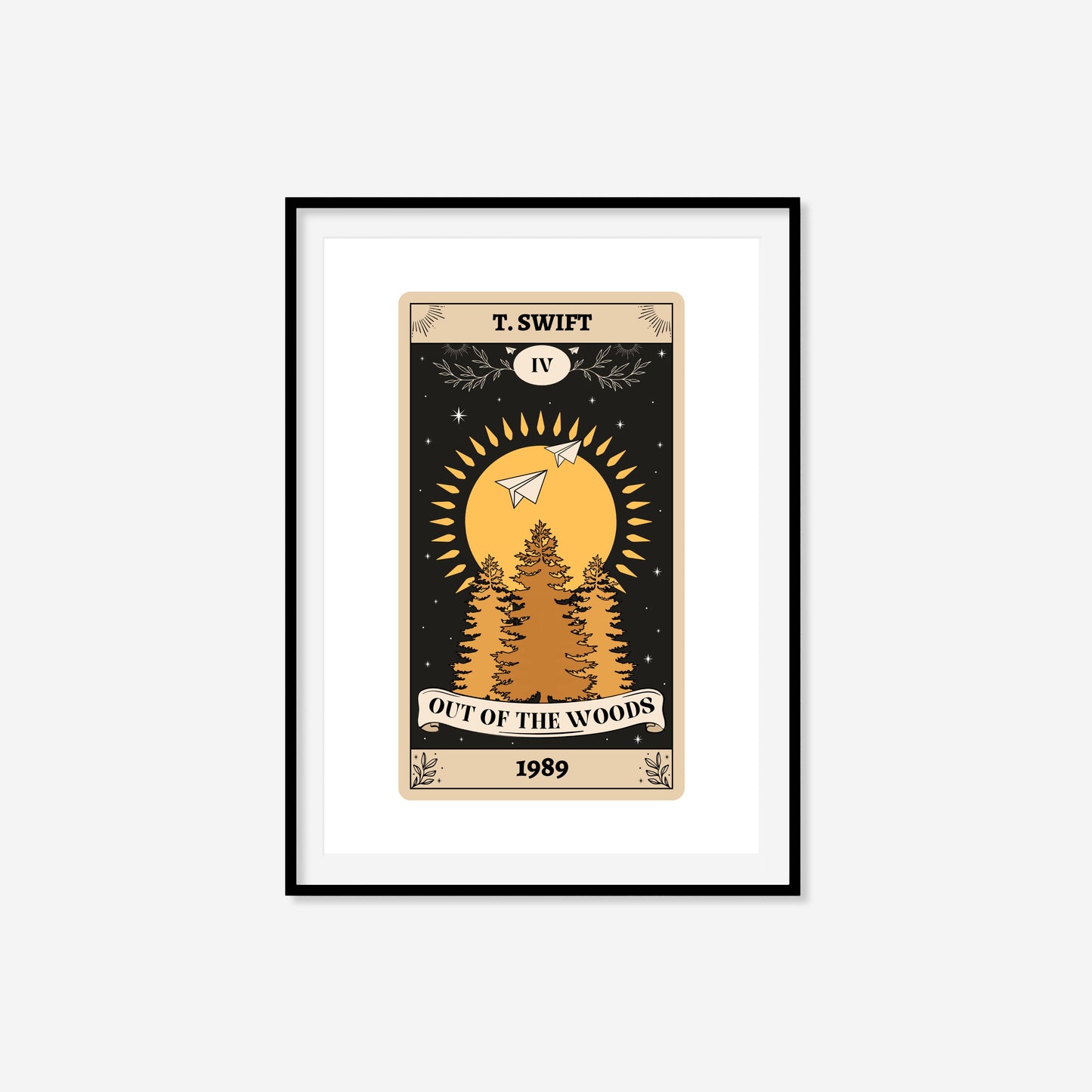 Out Of The Woods Tarot Card Print