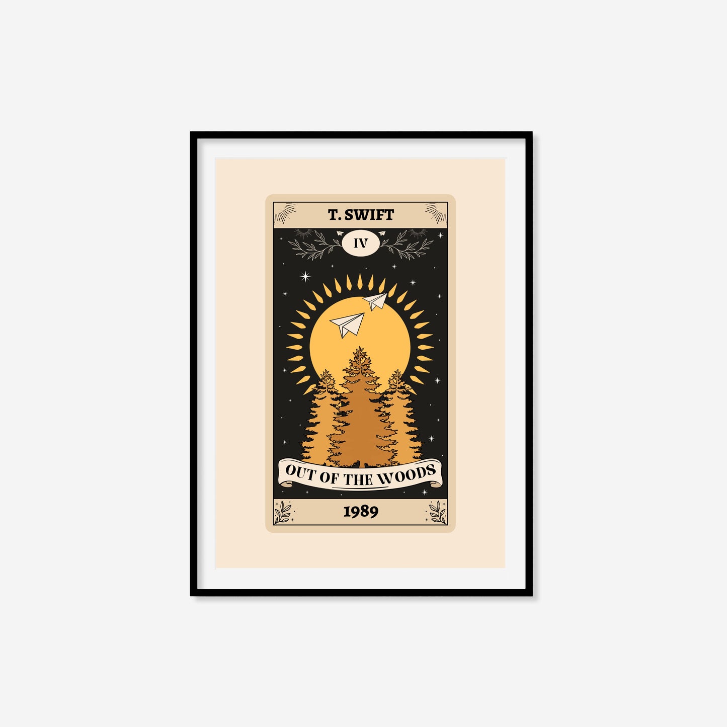 Out Of The Woods Tarot Card Print