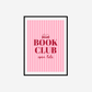 Book Club Print