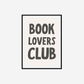 Book Lovers Club Print