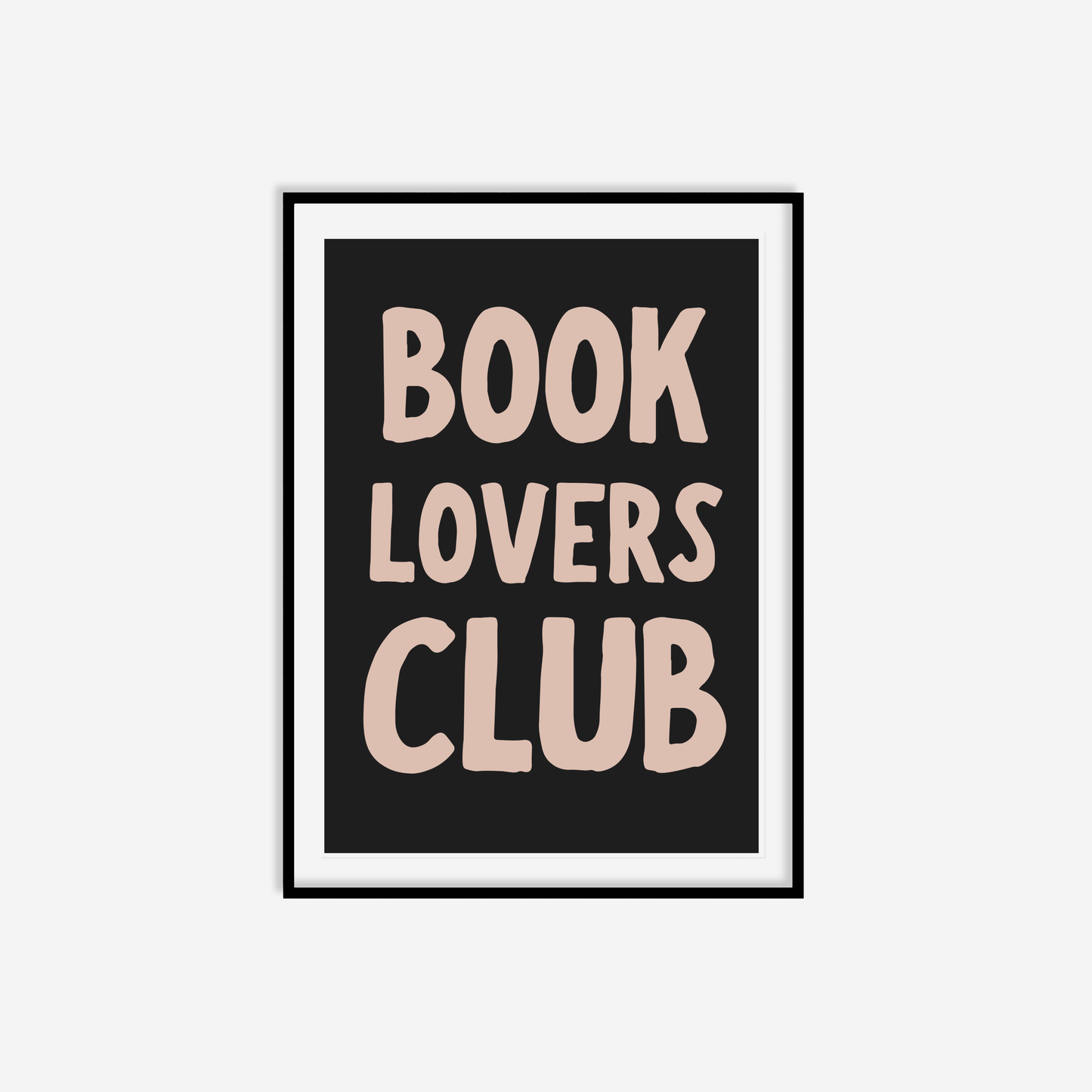 Book Lovers Club Print