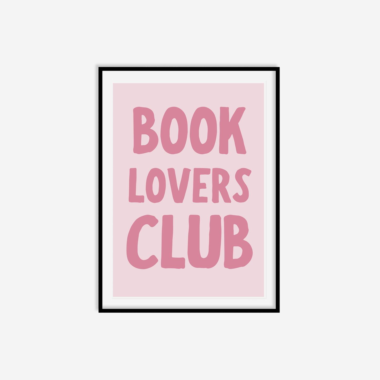 Book Lovers Club Print