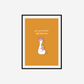 Just A Girl And Her Silly Little Books Print
