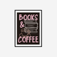Books & Coffee Print