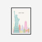 Minimalist New York Travel Print