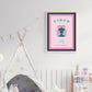 Cute Children's Virgo Zodiac Print