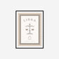 Cute Children's Libra Zodiac Print