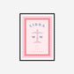 Cute Children's Libra Zodiac Print