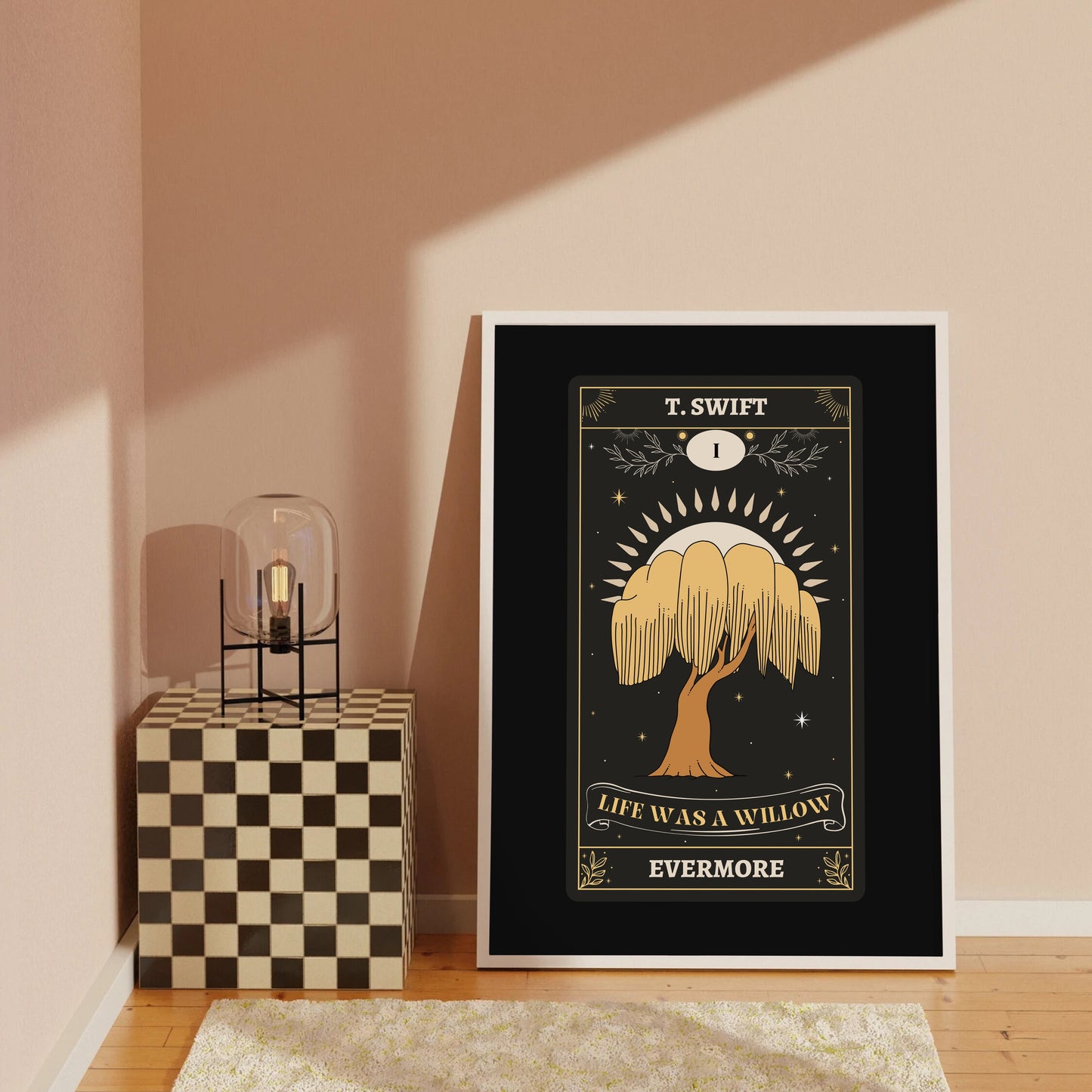 Life Was A Willow Tarot Card Print