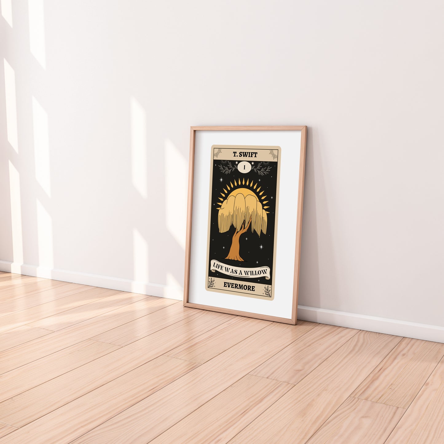 Life Was A Willow Tarot Card Print