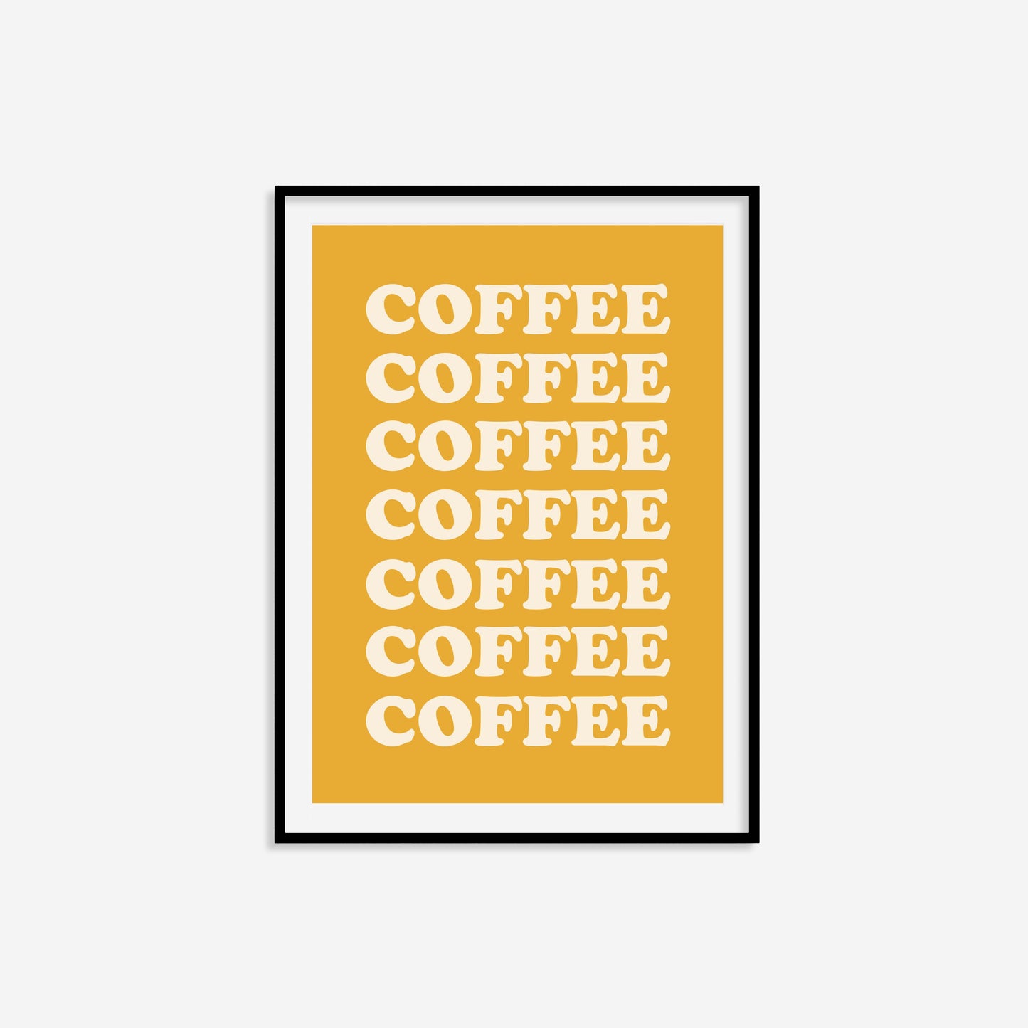 Coffee Coffee Coffee Print