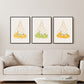 Set of 3 Fruit Baskets Prints