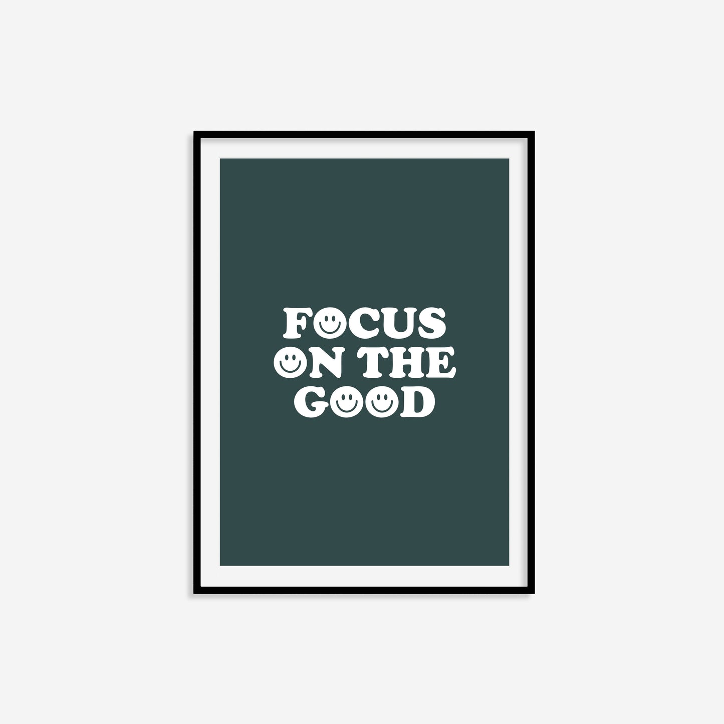 Focus On The Good Print