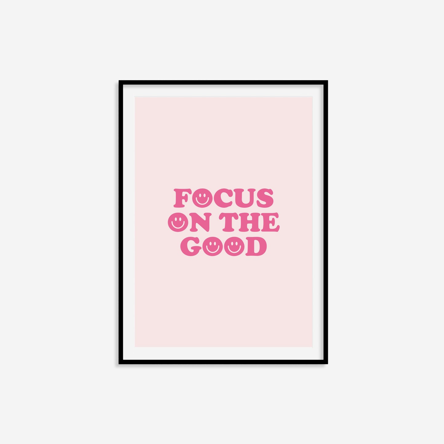 Focus On The Good Print