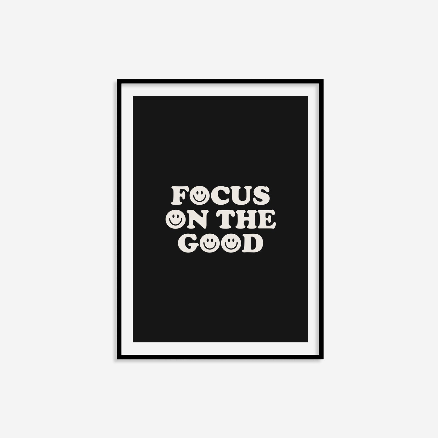 Focus On The Good Print