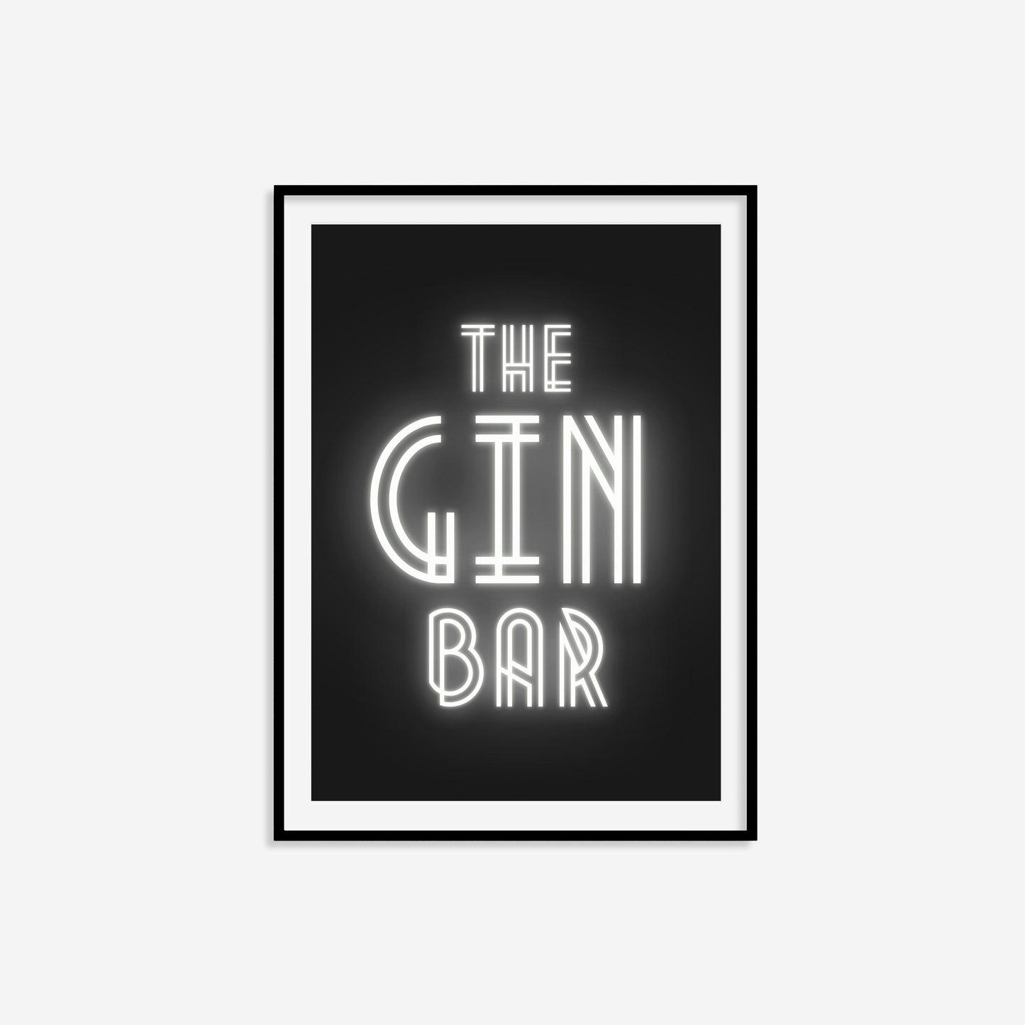 The Gin Bar Print