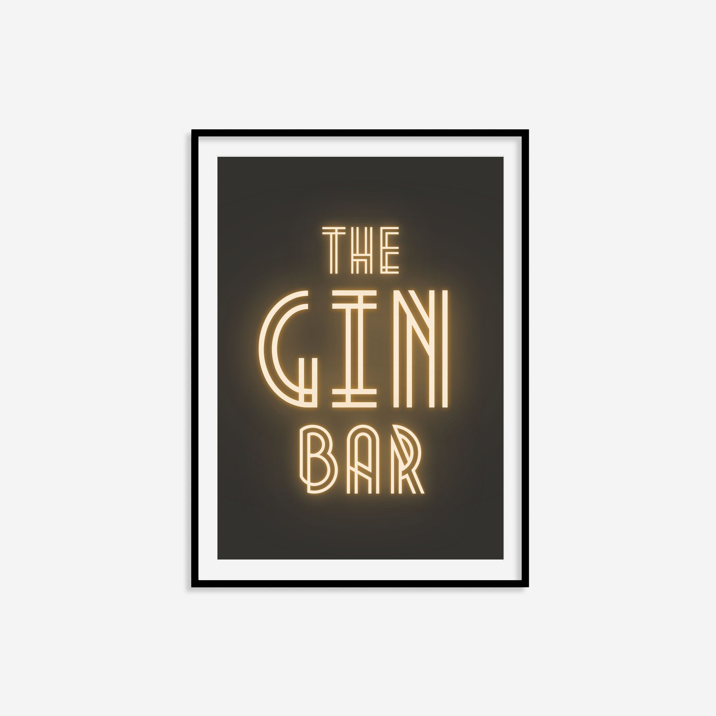 The Gin Bar Print