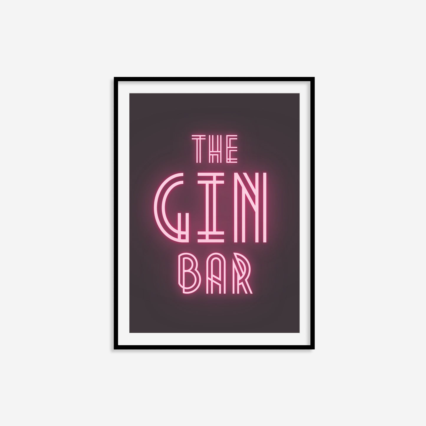 The Gin Bar Print