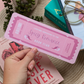 Spicy Romance Book Club Linen Card Bookmark