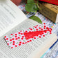 Cherry Print Bookmark With Tassel