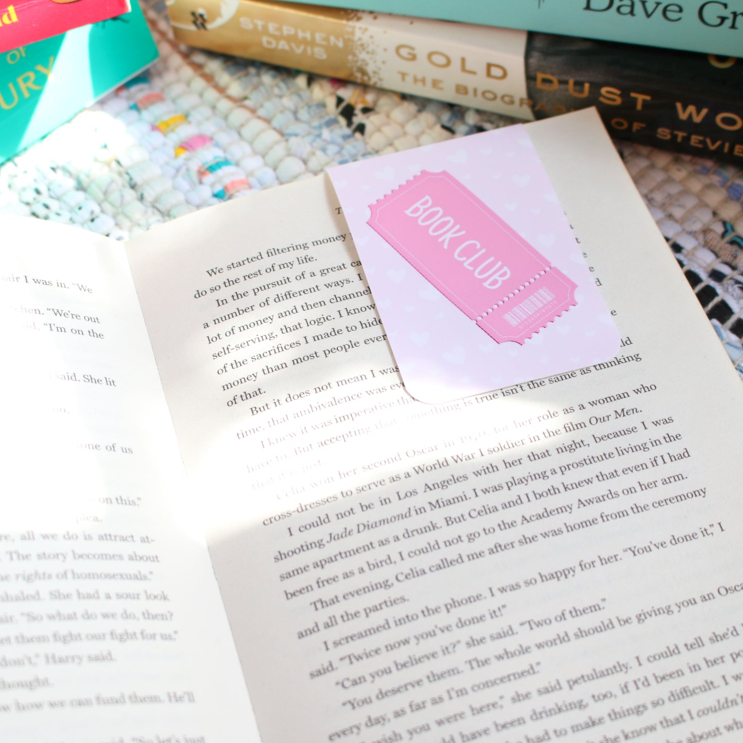 Book Club Magnetic Bookmark