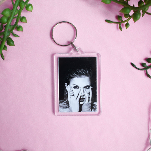 Taylor Swift Illustrated Reputation Acrylic Keyring